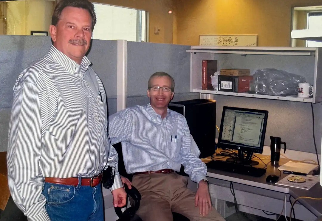 Early Tango Networks cubicle
